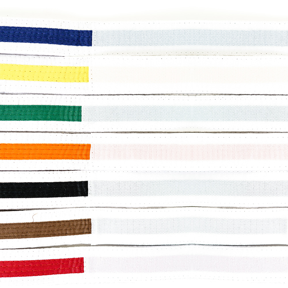 Kids Velcro Stripe Belts | Rupla Industries – Martial arts equipment ...
